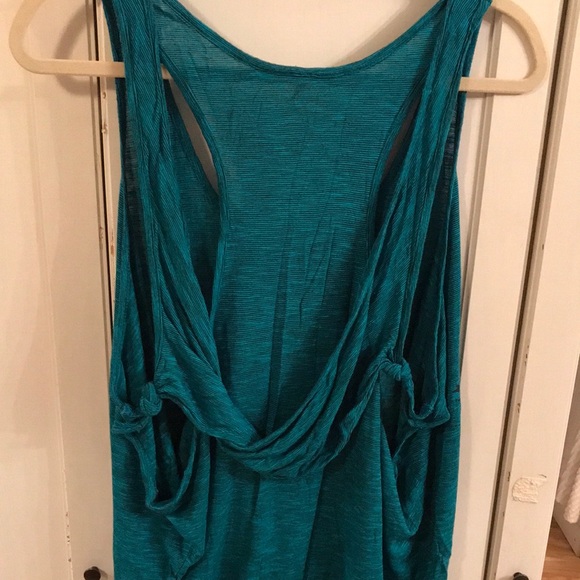 Scott Y2K Dreams of Zebra Blue Marble Racerback Tank Full Open Back - Picture 7 of 8